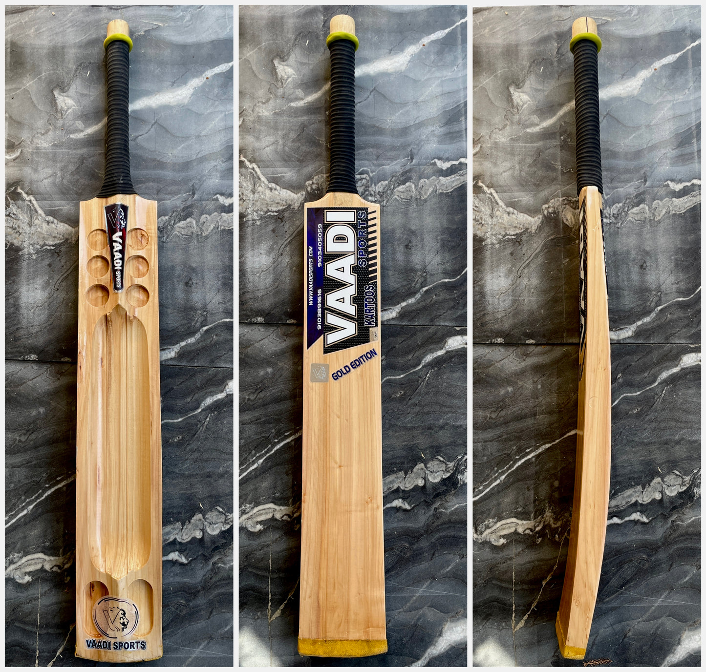 Vaadi Sports Kartoos Gold Edition soft tennis - Players Edition - Two Line Warrior  Cut