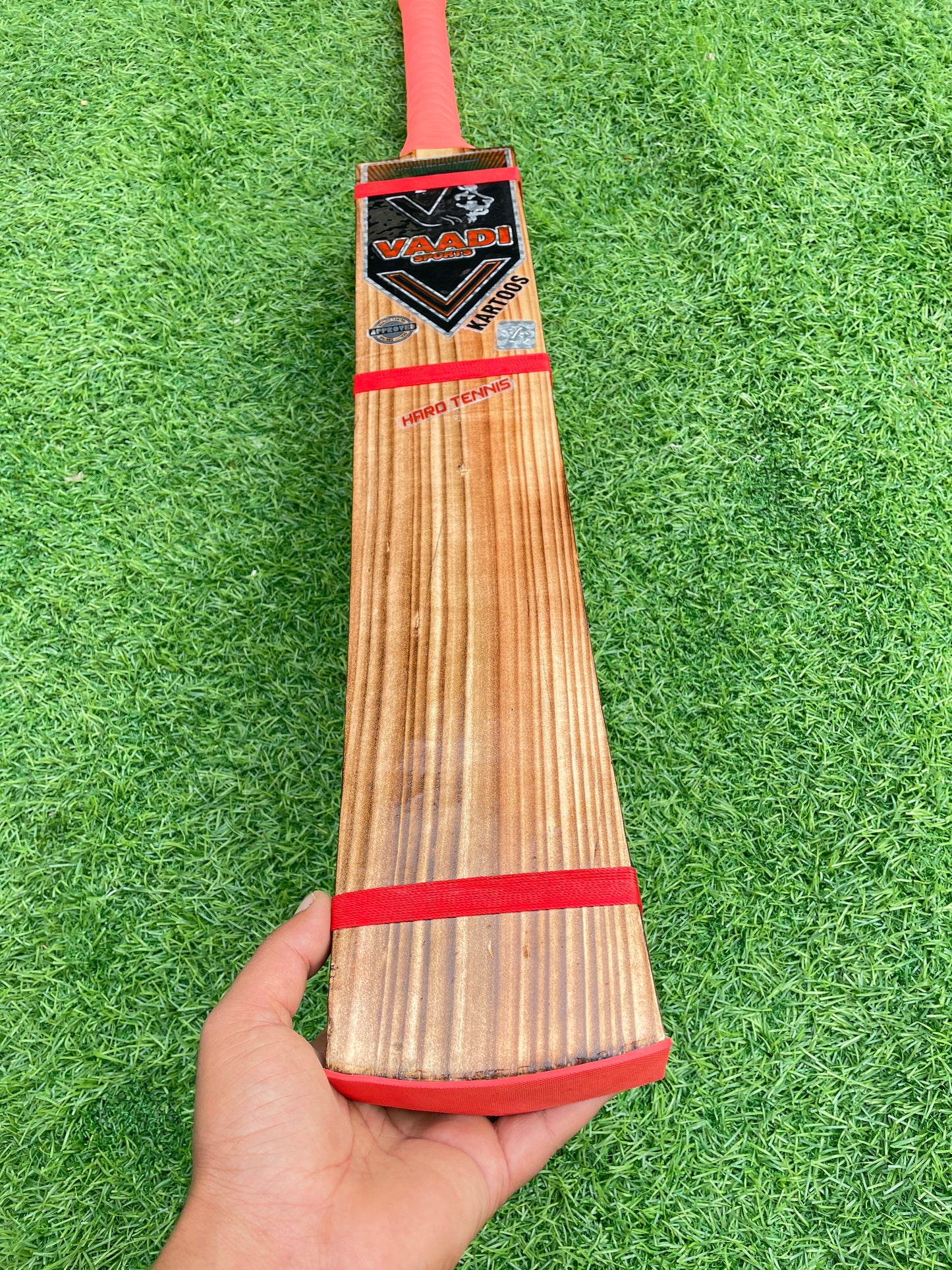 Vaadi Sports Kartoos 4 Scoop Burn  Edition - Flat Blade - Hard Tennis Bat