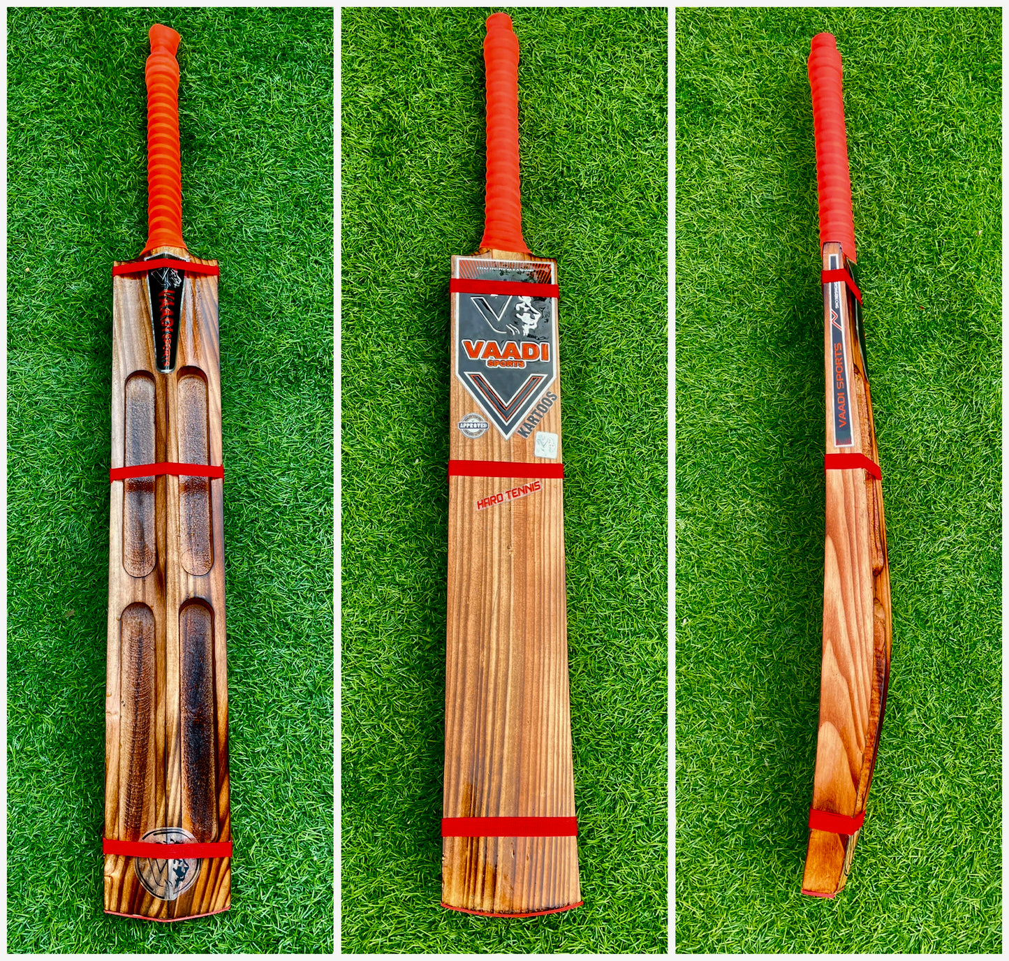 Vaadi Sports Kartoos 4 Scoop Burn  Edition - Flat Blade - Hard Tennis Bat