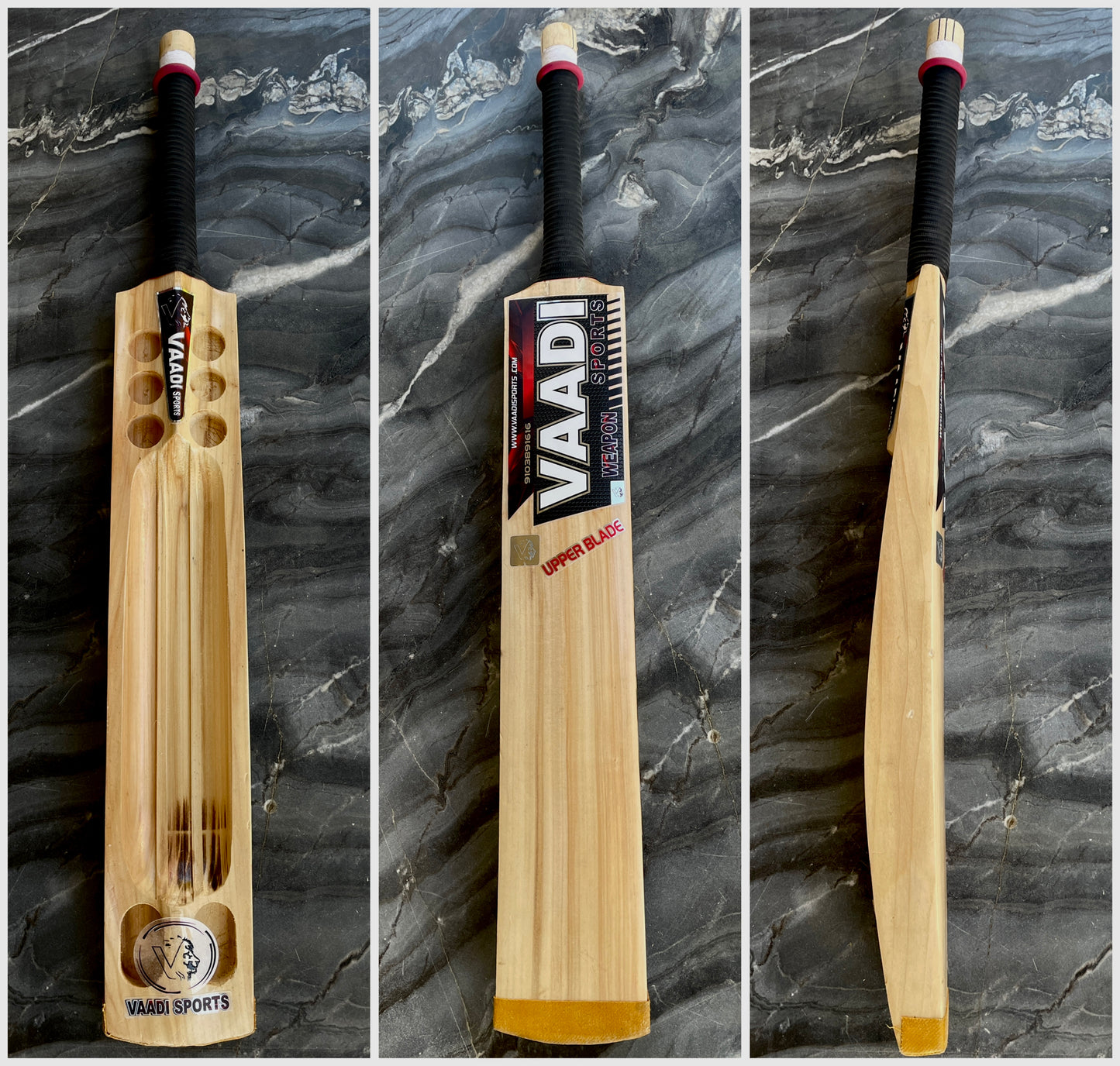 KARTOOS Upper Blade - 2 Line Warrior Cut  Gold Edition - Hard Tennis Bat